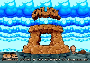 Chuck Rock II (Japan) screen shot title